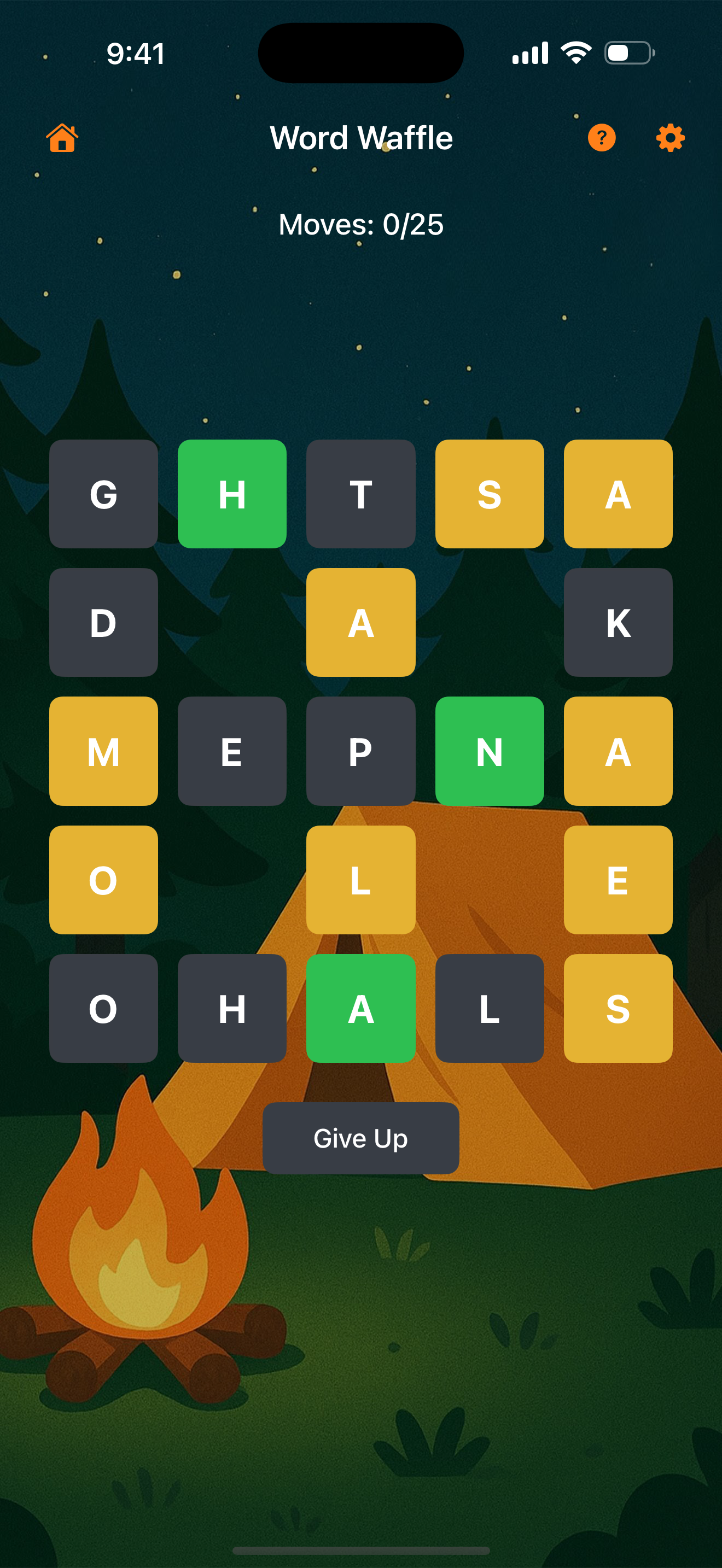 Word Waffle screenshot